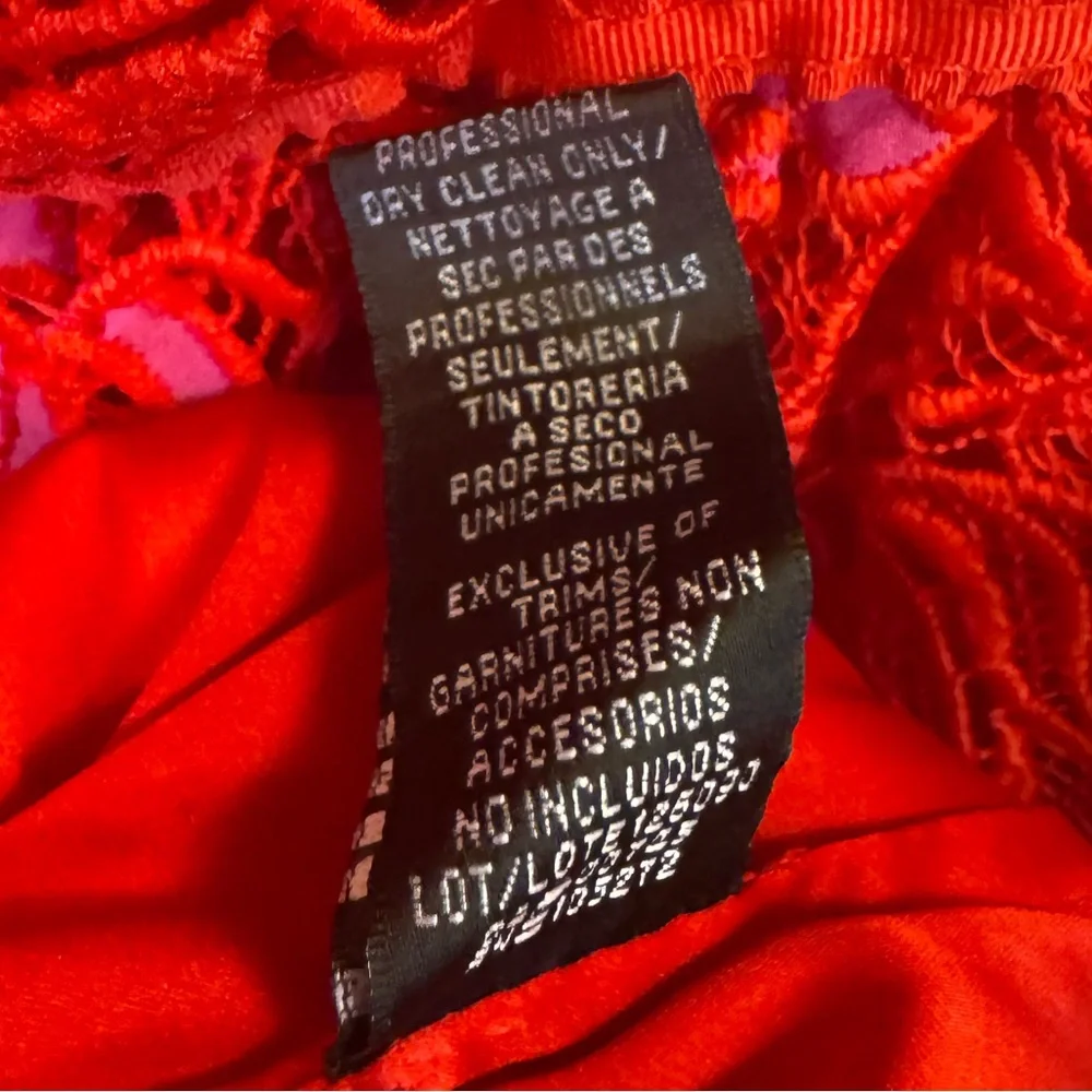 ML Monique Lhuillier Off the Shoulder Dress Size 16 - Picture 8 of 9